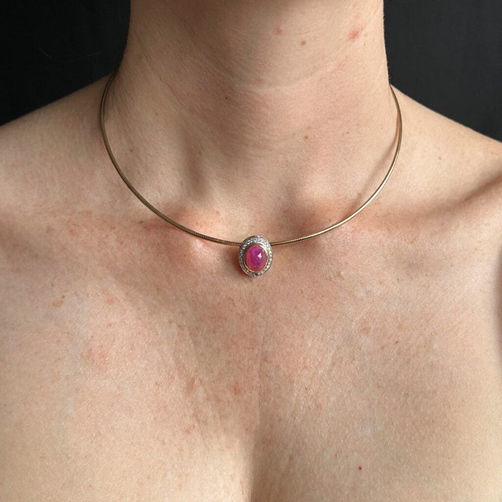 Star sapphire pendant - Image 6