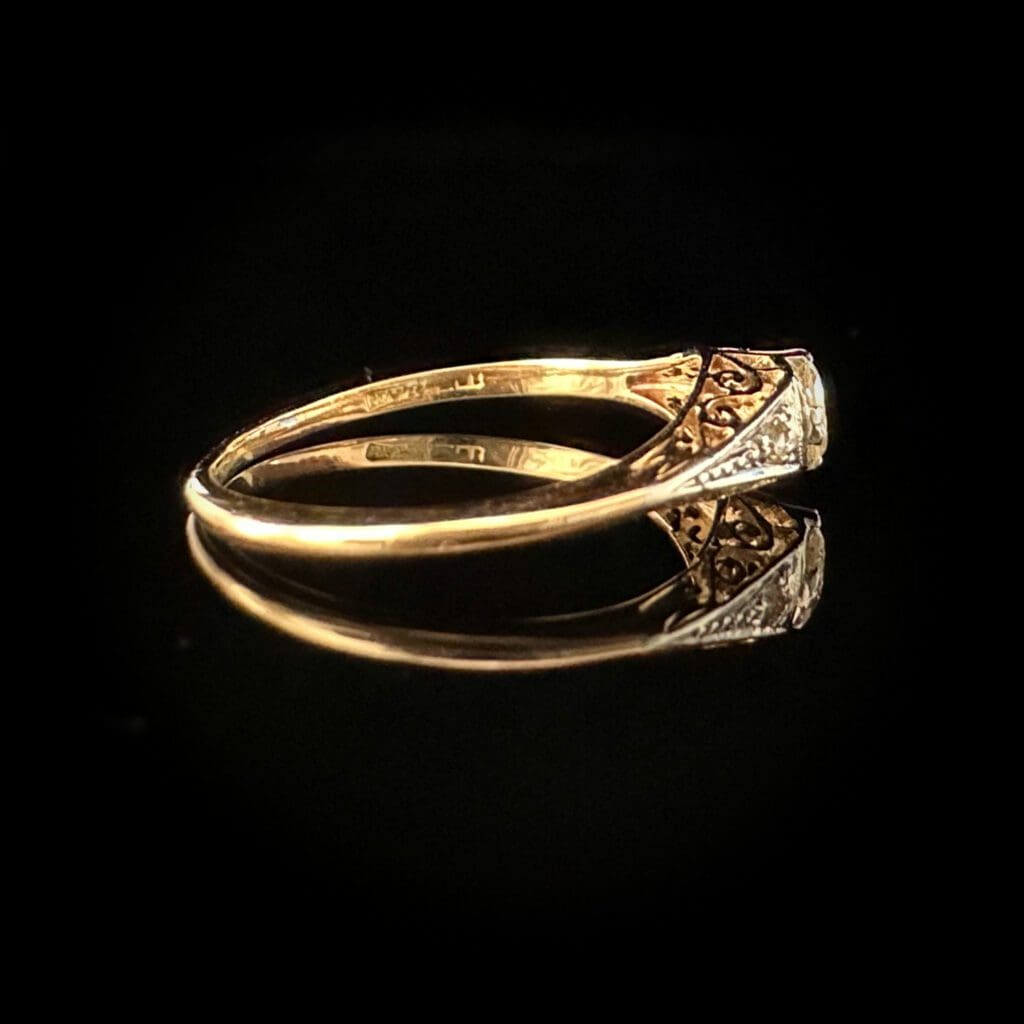 Old cut solitaire - Image 3