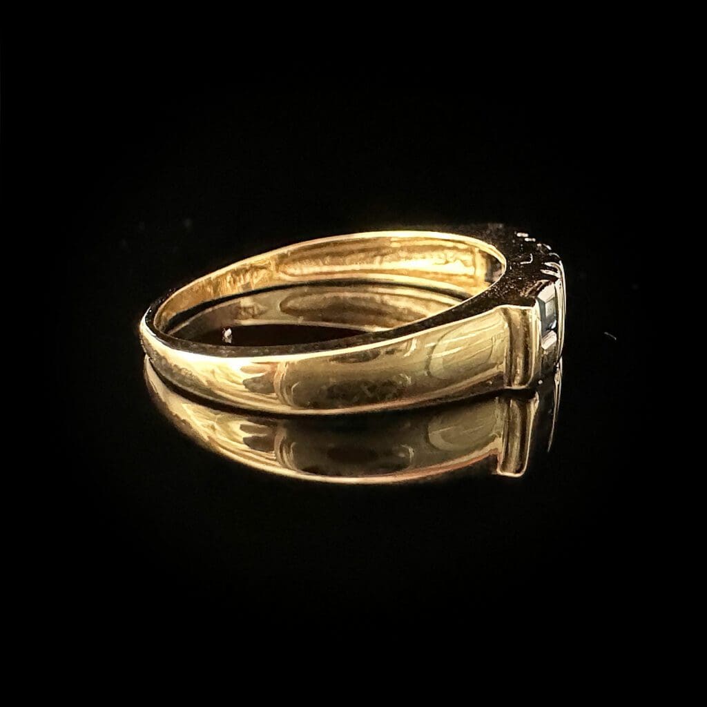 Sapphire and diamond ring - Image 4