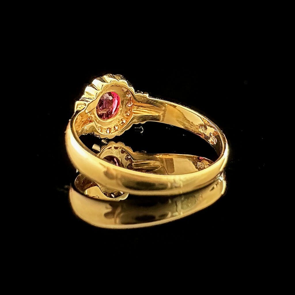 Ruby diamond ring - Image 5