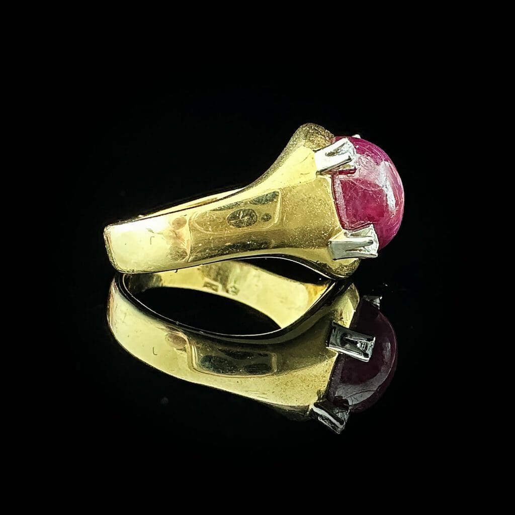 'Stella'-Star ruby diamond ring - Image 4