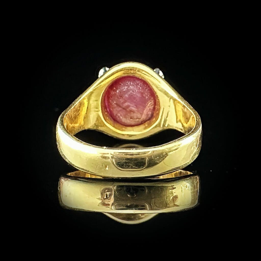 'Stella'-Star ruby diamond ring - Image 5