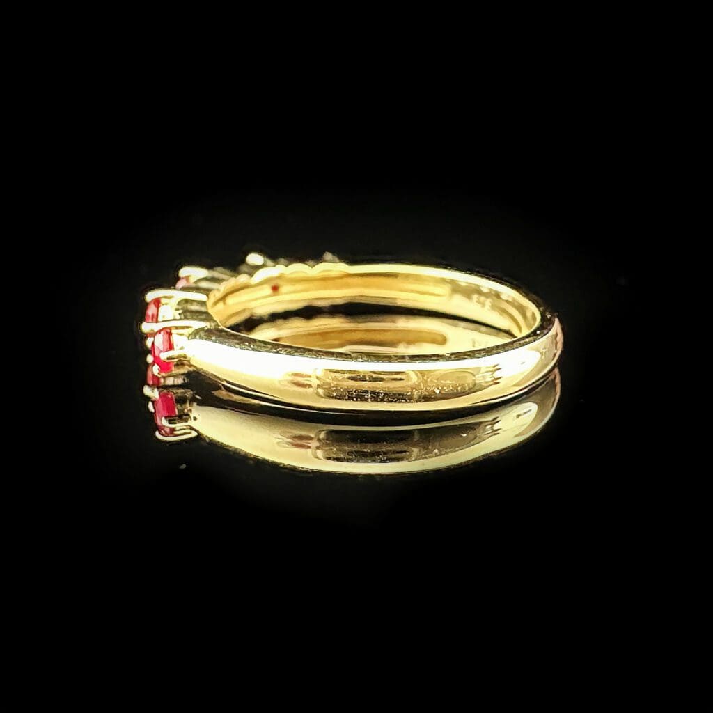 Ruby diamond band - Image 7