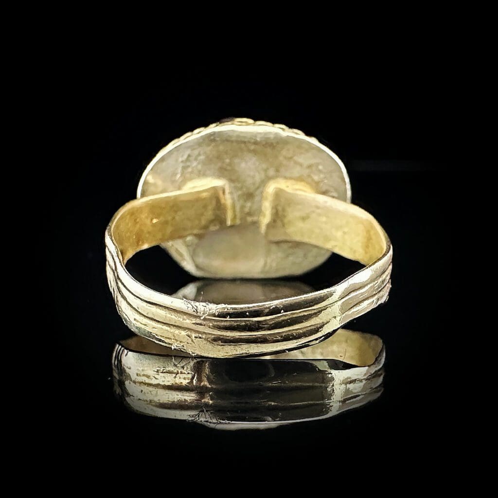 'Gypsy King'-Red stone Gypsy ring - Image 5