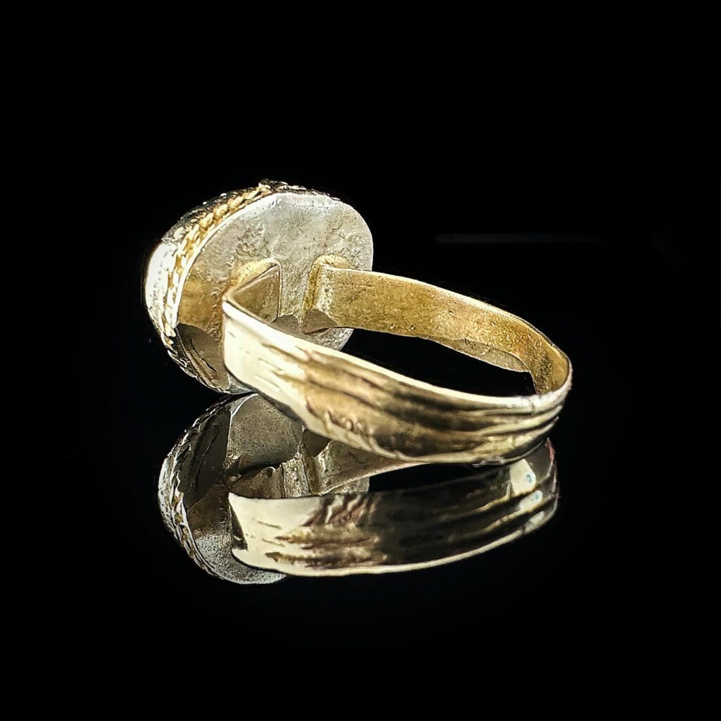 'Gypsy King'-Red stone Gypsy ring - Image 6