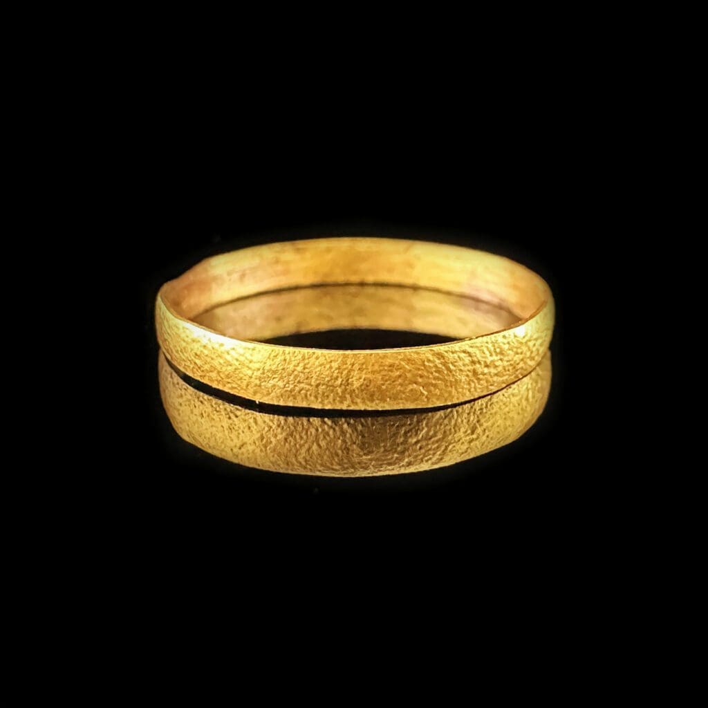 Viking gilt wedding ring 10th-11 century AD