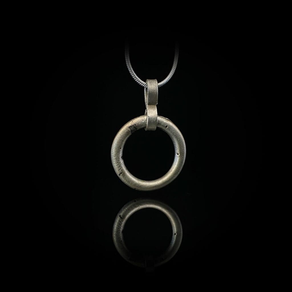 Silver Celtic ring necklace-400-500BC - Image 2