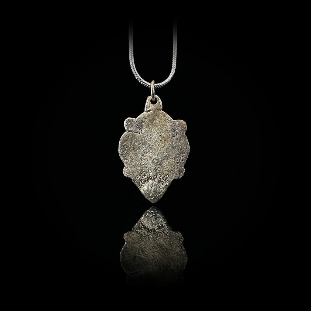 Trefoil Viking heart pendant 950-1050 AD - Image 3