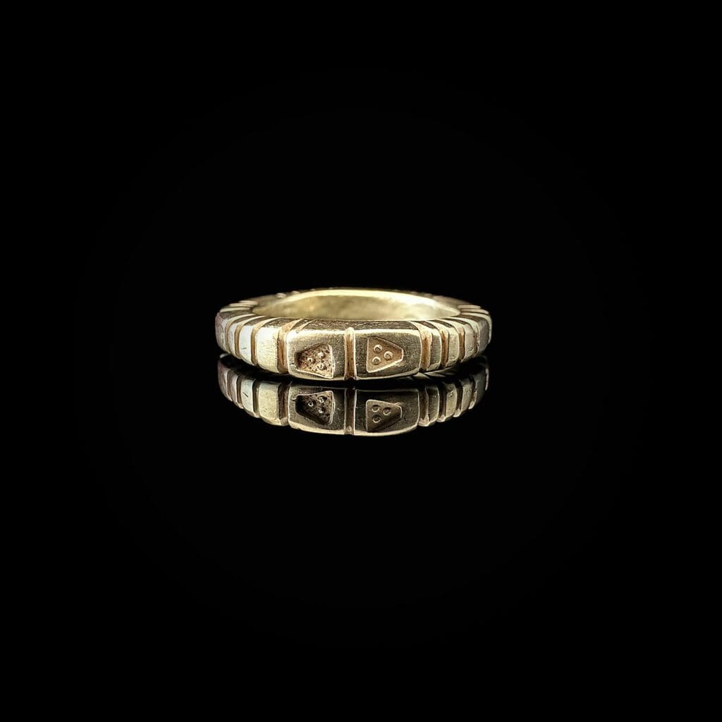 'Viking Gold'-Solid Gold Viking Ring Circa 900-1100 AD