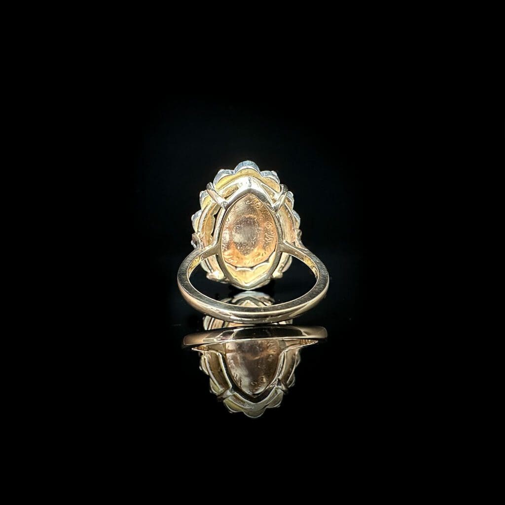 'Maximilian'-Three carat antique diamond cluster ring - Image 4