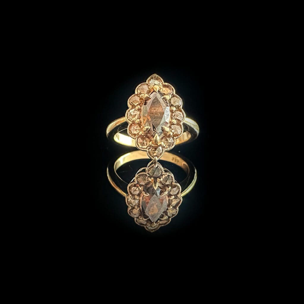 Marquise cognac diamond - Image 2