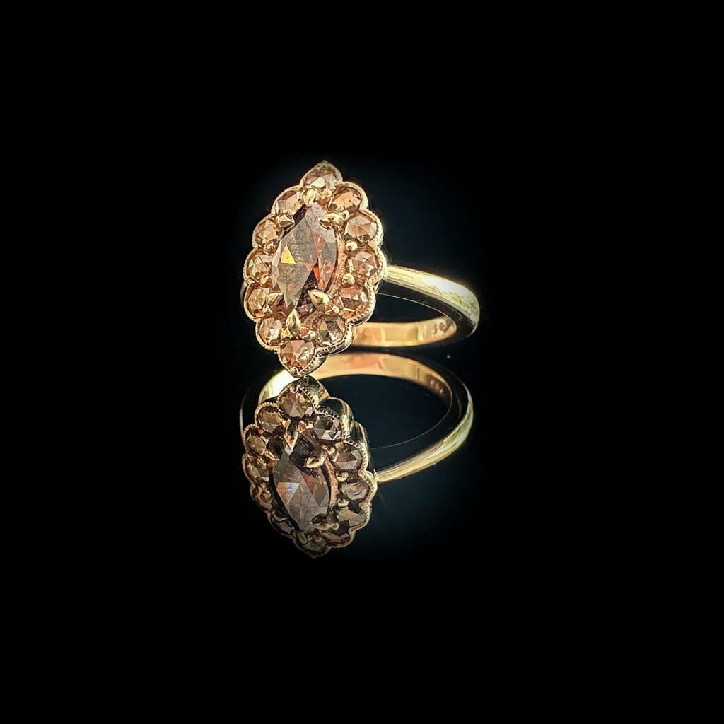 Marquise cognac diamond - Image 7