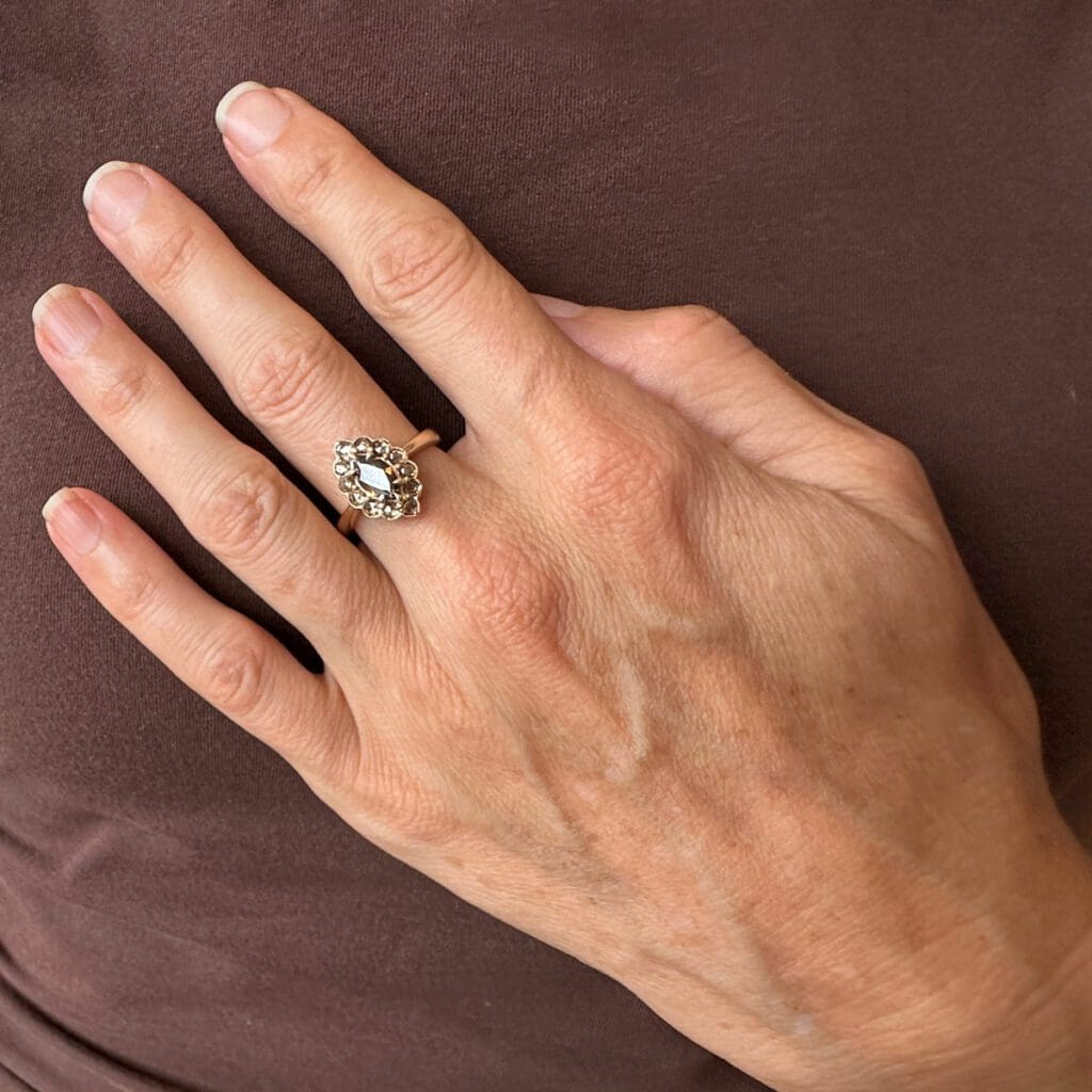 Marquise cognac diamond - Image 9