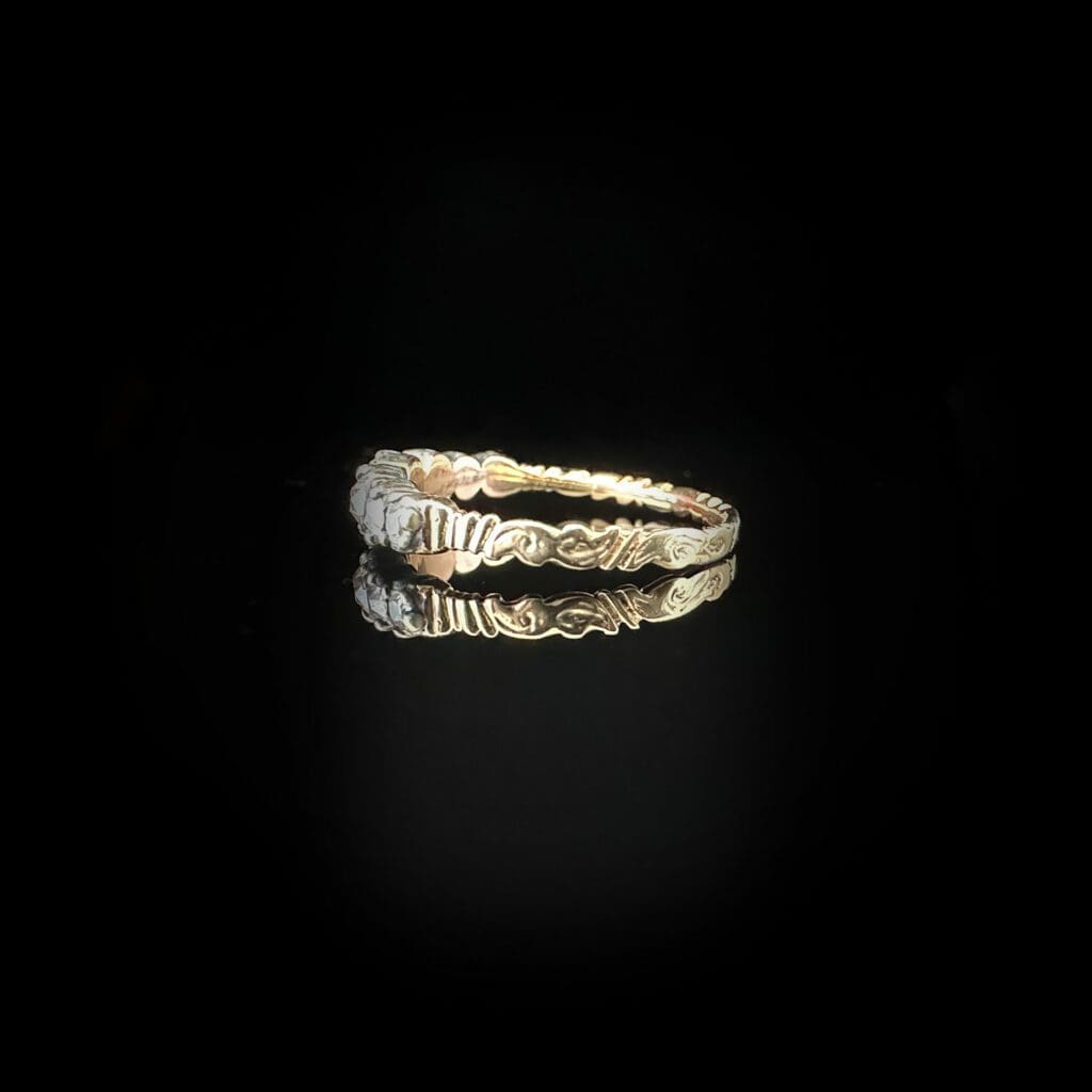 'Harriet'-Antique Georgian 7-stone diamond ring - Image 7