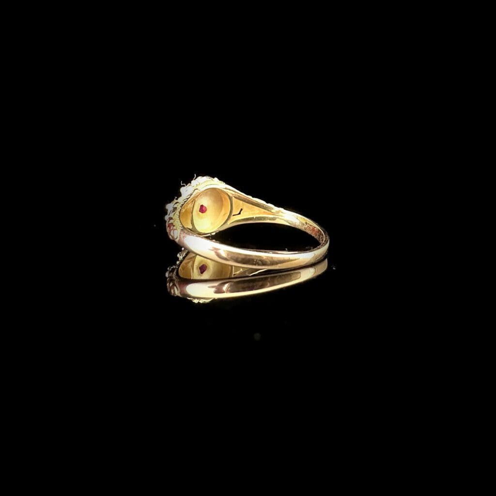 Victorian ruby and diamond ring - Image 6