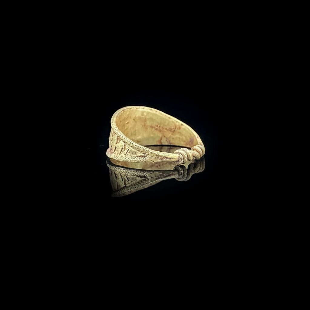 'Magnus'-Viking Scandinavian Gold Ring Circa 800-1000 AD - Image 6