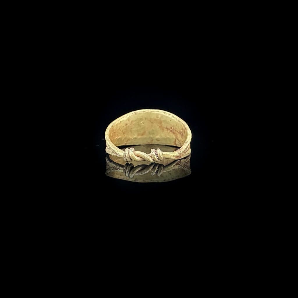 'Magnus'-Viking Scandinavian Gold Ring Circa 800-1000 AD - Image 5