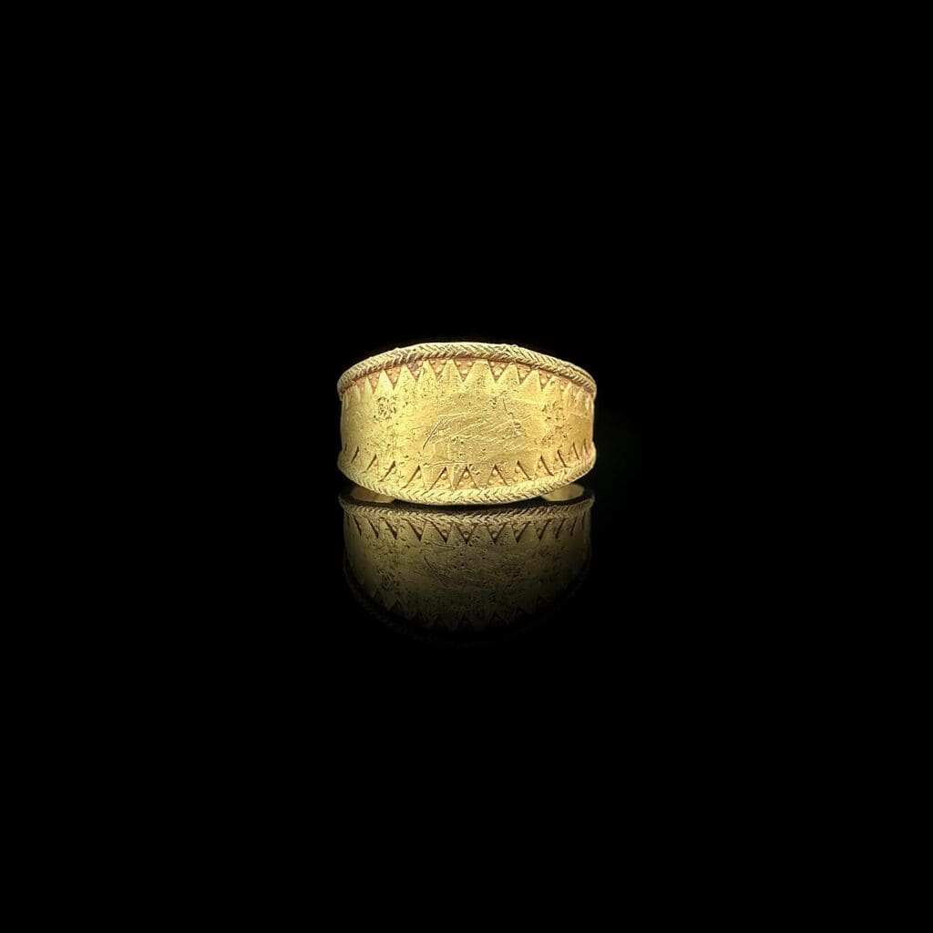 'Magnus'-Viking Scandinavian Gold Ring Circa 800-1000 AD - Image 2