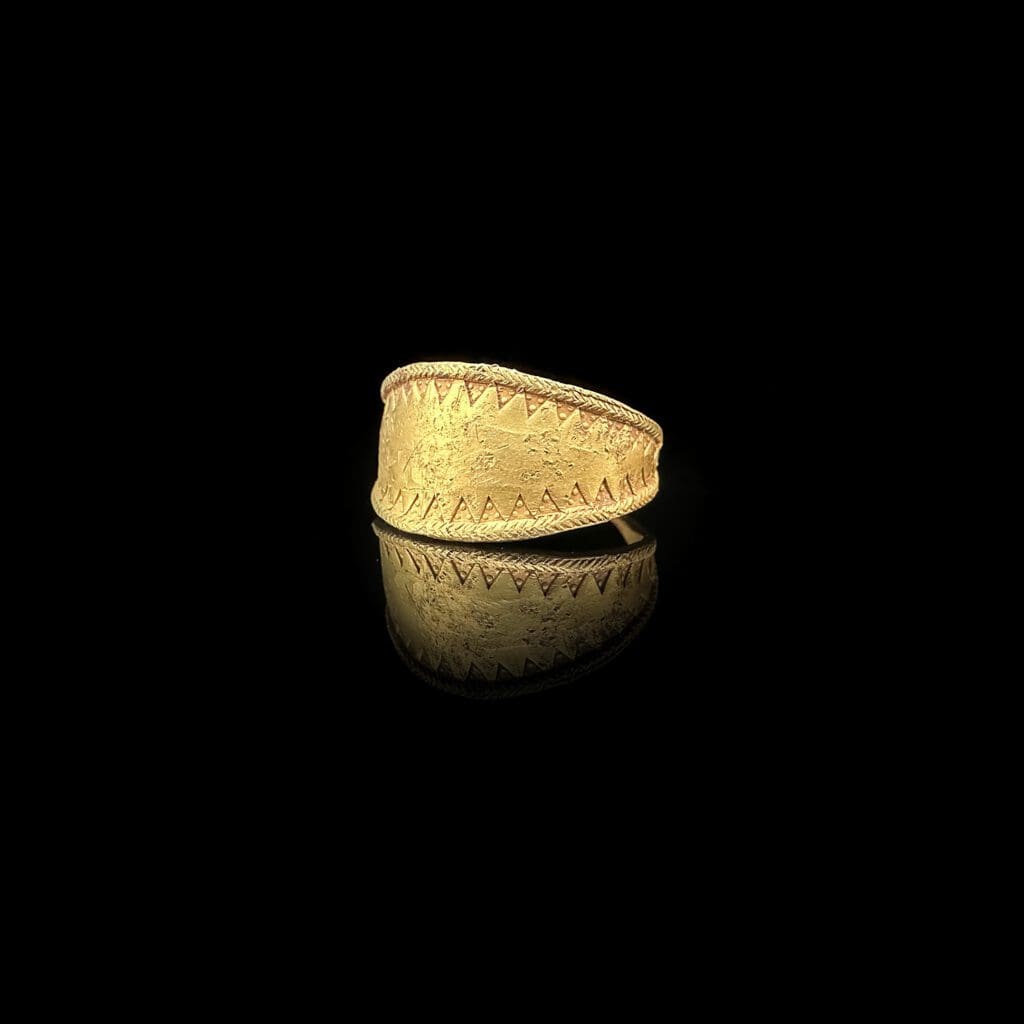 'Magnus'-Viking Scandinavian Gold Ring Circa 800-1000 AD - Image 7