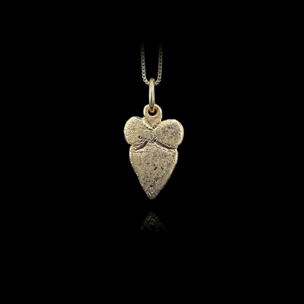 Feminine Viking heart pendant necklace 9th-10th century AD - Image 4