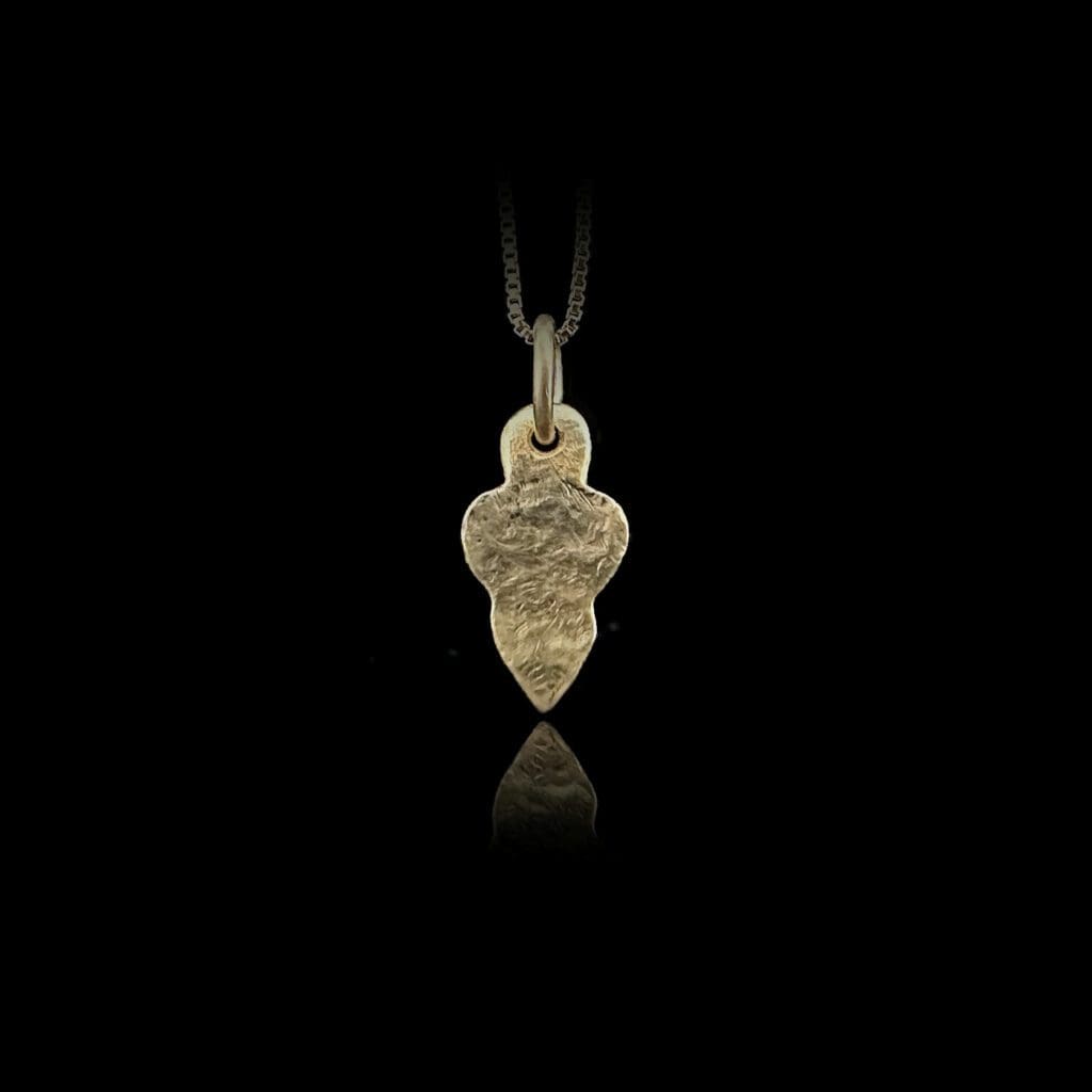 Delicate Viking heart pendant necklace 9th-10th century AD - Image 3