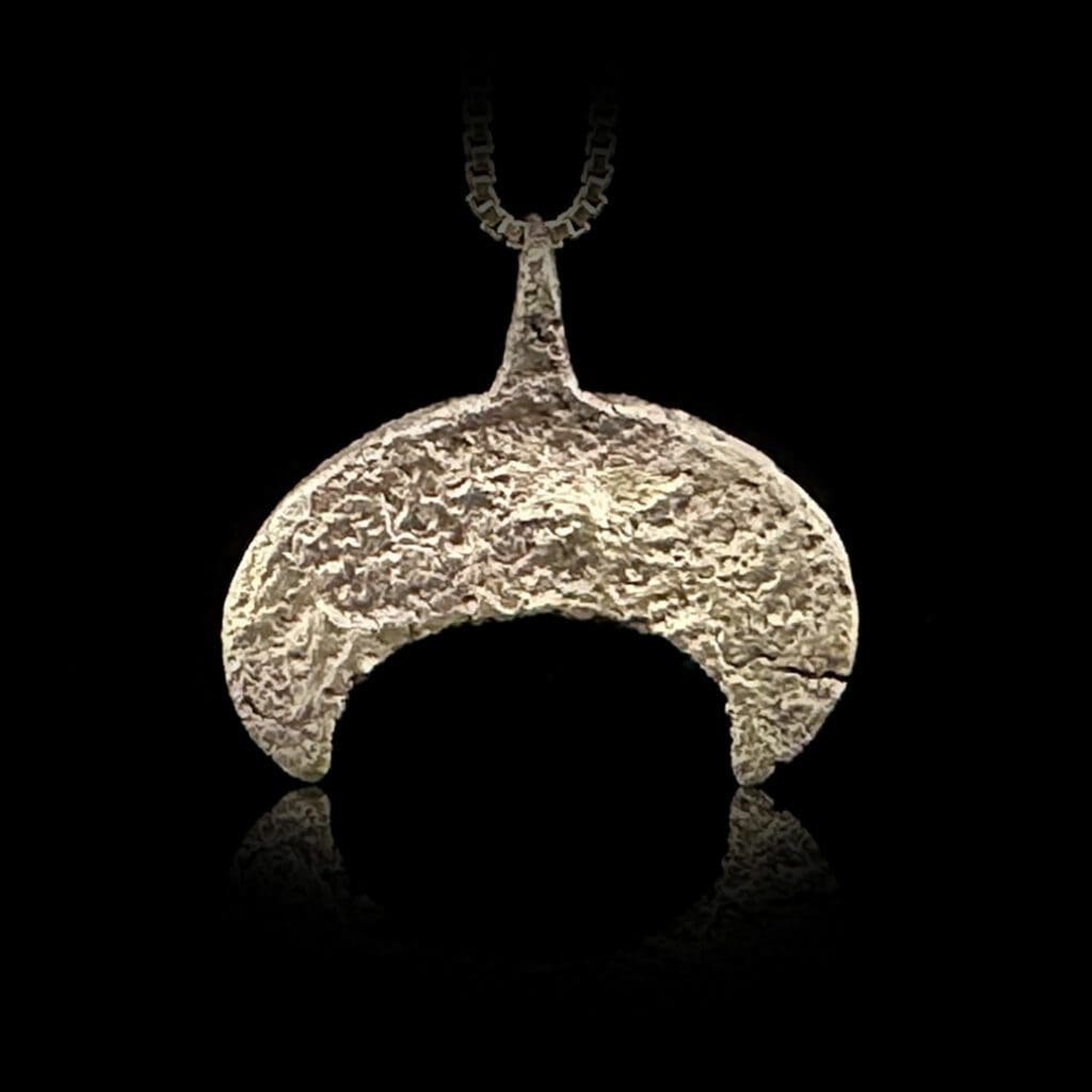 Viking Lunar Pendant Necklace 11th century AD