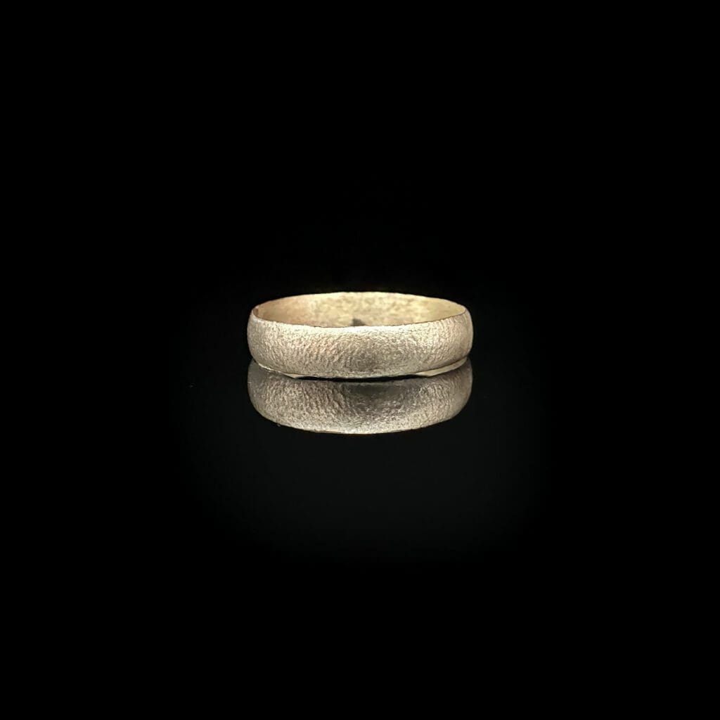 Silvered Viking Wedding Ring Circa 900-1000 AD - Image 3