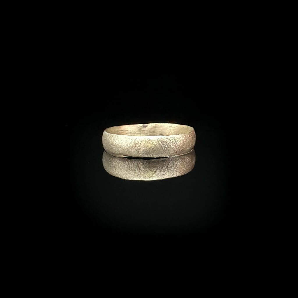 Silvered Viking Wedding Ring Circa 900-1000 AD - Image 4